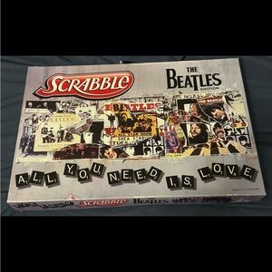 Scrabble The Beatles Edition Board Game